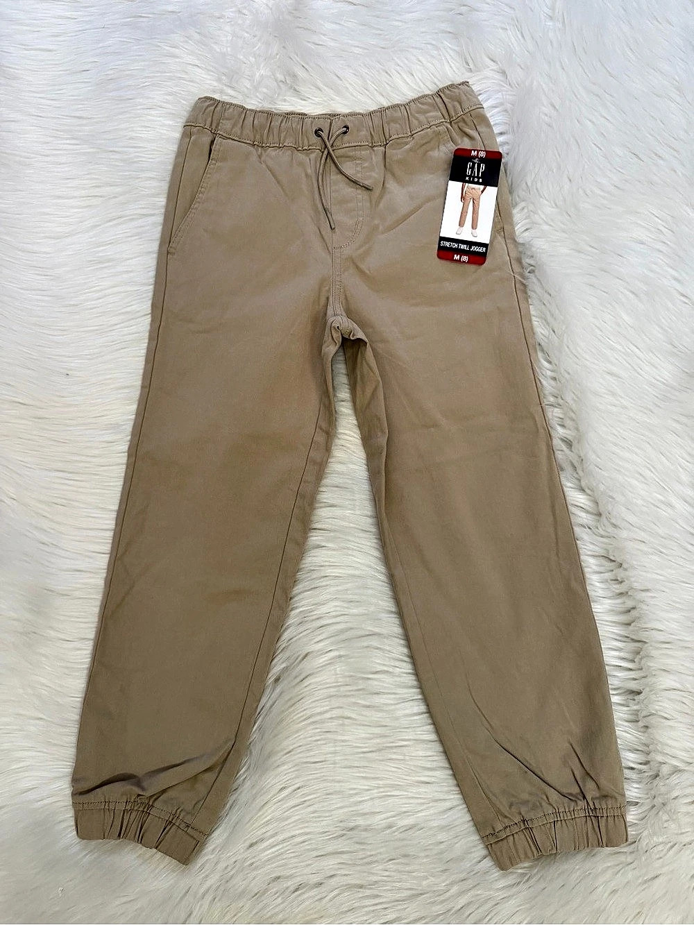 Gap Kids Stretch Twill Jogger Sz M (8)
